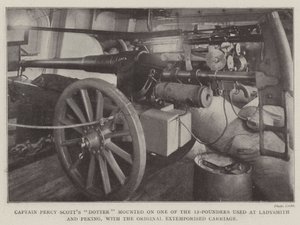 Kaptan Percy Scotts Dotter, Orijinal Extemporized Carriage ile Ladysmith ve Pekin