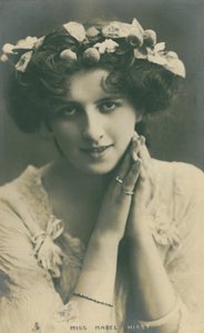 Sahne Ünlüleri: Miss Mabel Hirst, c.1903-08 by English Photographer