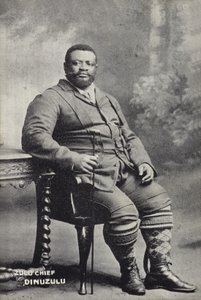 Cetshwayo kaMpande, Zulu ulusunun kralı by English Photographer