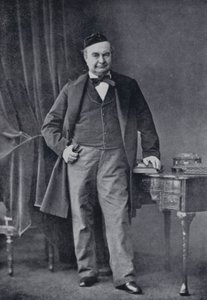 Charles Augustin Sainte-Beuve (s/b fotoğraf) by English Photographer