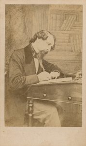 Charles Dickens by English Photographer