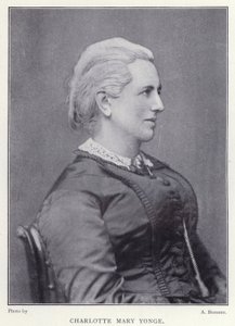 Charlotte Mary Yonge (s/b fotoğraf) by English Photographer