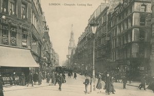 Cheapside görünümlü Doğu, Londra by English Photographer