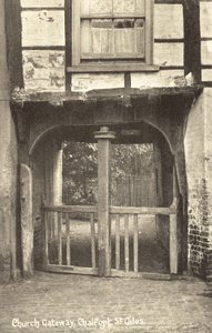 Kilise Geçidi, Chalfont St Giles, Buckinghamshire (s/b fotoğraf) by English Photographer