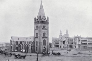 Kilise Meydanı, Pretoria (s/b fotoğraf) by English Photographer