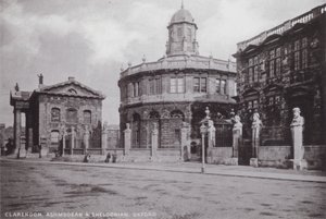Clarendon, Ashmodean ve Sheldonian, Oxford by English Photographer