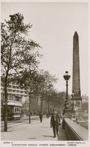 Kleopatra İğnesi, Thames Embankment, Londra by English Photographer