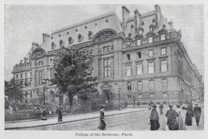 Sorbonne Koleji, Paris (s/b fotoğraf) by English Photographer