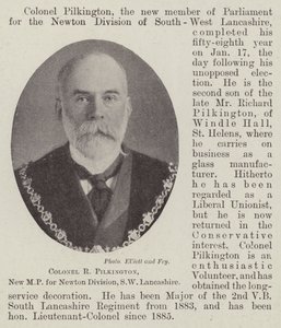 Albay R Pilkington, Newton Bölümü için Yeni Milletvekili, GB Lancashire by English Photographer
