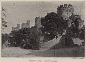 Conway Kalesi, Carnarvonshire by English Photographer
