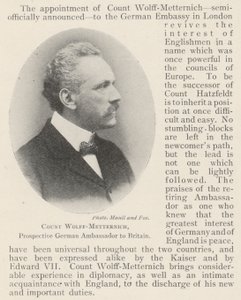 Kont Wolff-Metternich, Almanya