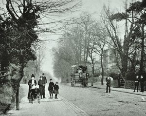 Crouch End Tepesi, Crouch End, 1894 by English Photographer