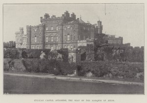Culzean Kalesi, Ayrshire, Ailsa Markisinin Koltuğu by English Photographer