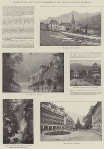 Savoy Alplerinde Afet, Köyün Yıkımı ve St Gervais Hamamları