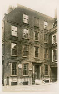 Dr Johnsons House, Gough Meydanı, Londra by English Photographer