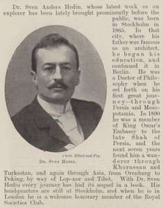 Dr. Sven Hedin by English Photographer