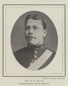 Sürücü A Felton, Üstün Hizmet Madalyası by English Photographer