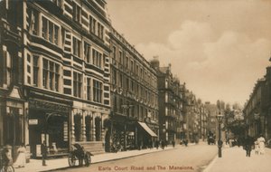 Earls Court Yolu ve The Mansions, Londra by English Photographer