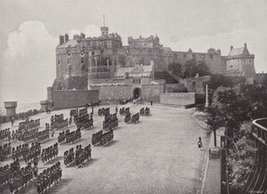 Edinburgh Kalesi, Esplanade by English Photographer
