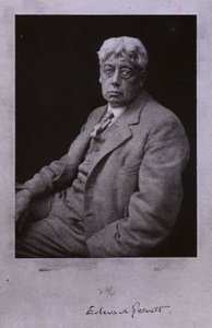 Edward Garnett, İngiliz yazar, edebiyat eleştirmeni ve editör (s/b fotoğraf) by English Photographer