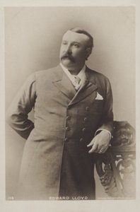 Edward Lloyd, İngiliz tenor by English Photographer