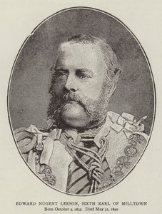 Edward Nugent Leeson, Milltown Altıncı Kontu by English Photographer