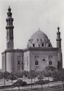 Mısır: Sultan Hasan Camii (s/b fotoğraf) by English Photographer