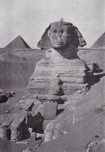 Mısır: Sphynx (s/b fotoğraf) by English Photographer
