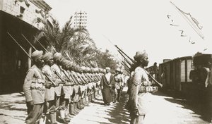 Emir Faysal, Lydda İstasyonu