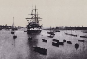 Giriş Portsmouth Limanı (s/b fotoğraf) by English Photographer