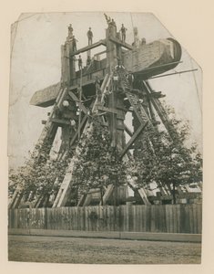 Thames Setine Kleopatra İğnesinin Dikilmesi, 12 Eylül 1878 by English Photographer