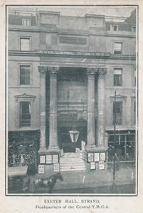 Exeter Hall, Strand, Merkez YMCA