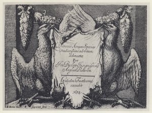 F Barlow, Diversae avium türleri, G Faithorne 1658 (s/b fotoğraf) by English Photographer