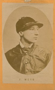 F Webb, jokey by English Photographer