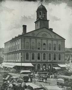 Faneuil Hall, Boston (s/b fotoğraf) by English Photographer