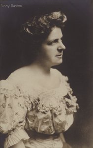 Fanny Davies, İngiliz piyanist by English Photographer