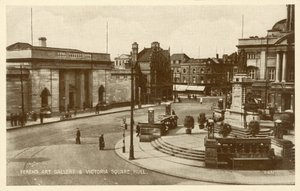 Ferens Sanat Galerisi, Victoria Meydanı, Gövde (s/b fotoğraf) by English Photographer