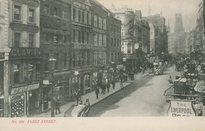 Fleet Street, Londra by English Photographer