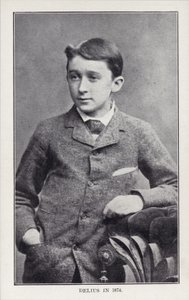 1874 yılında Frederick Delius by English Photographer