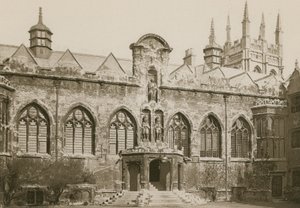 Ön Dörtgen, Oriel Koleji, Oxford by English Photographer