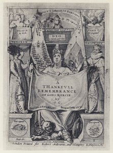 G Carleton, A Thankfull Remembrance, R Mylbourn ve H Robinson 1624 (s/b fotoğraf) by English Photographer