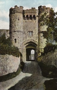 Ağ Geçidi, Carisbrooke Kalesi by English Photographer