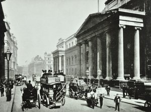 Genel Postane, Saint Martins-le-Grand, Londra Şehri, 1890 by English Photographer