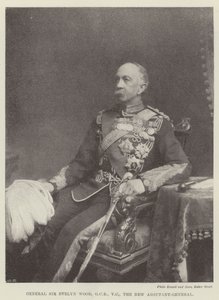 General Sir Evelyn Wood, GCB, VC, Yeni Adjutant-General by English Photographer