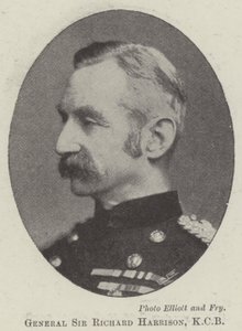 General Sir Richard Harrison, KKB by English Photographer