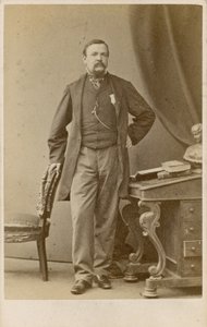 George Augustus Sala, gazeteci by English Photographer