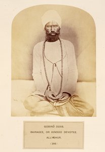 Govind Doss, Bairagee veya Hindoo Devotee, Allyghur, The People of India