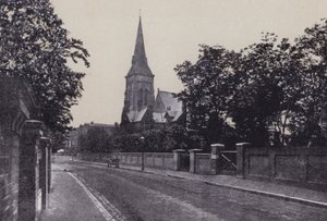 Grove Road ve St Judes (s/b fotoğraf) by English Photographer
