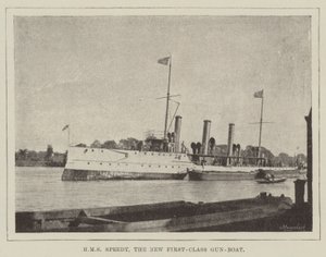 HMS Speedy, Yeni Birinci Sınıf Silahlı Tekne by English Photographer