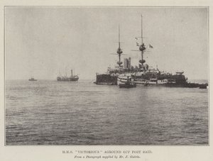HMS Muzaffer Port Said açıklarında karaya oturdu by English Photographer